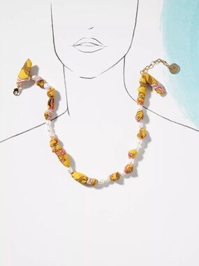 Mignonne Gavigan Cline Pearl & Bead Necklace